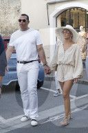 Jennifer Lopez Alex Rodriguez in Saint Tropez
