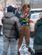 PEOPLE - Will Ferrell auf dem Filmset von "Eurovison" in Edinburgh