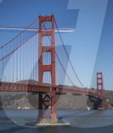 Red Arrows Flypast over Golden Gate Bridge