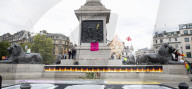 Extinction Rebellion activists in London, Great Britain 
7th October 2019 

On Westminster Bridge and Trafalgar Square, London.