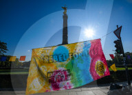 NEWS - Weltweiter Klimaprotest: Extinction Rebellion Aktivisten demonstrieren in Berlin