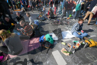 NEWS - Weltweiter Klimaprotest: Extinction Rebellion Aktivisten demonstrieren in Berlin