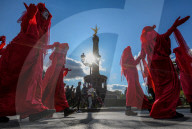 NEWS - Weltweiter Klimaprotest: Extinction Rebellion Aktivisten demonstrieren in Berlin