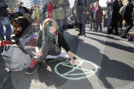 NEWS - Weltweiter Klimaprotest: Extinction Rebellion Aktivisten demonstrieren in Berlin