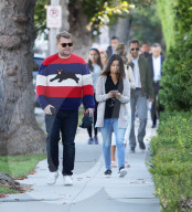 PREMIUM EXCLUSIVE James Corden Steps Out Rocking A $1300 Gucci Sweater