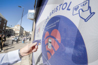 Bristol pioneers tap-to-donate scheme to help prevent homelessness .Contactless card readers across city centre will raise money for charities tackling crisis.