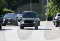 Justin Bieber And Hailey Baldwin Bust Out Their New Forest Green G Wagon