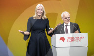 PEOPLE - Mette-Marit und Haakon bei der Eröffnung der Frankfurter Buchmesse