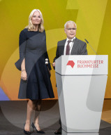 PEOPLE - Mette-Marit und Haakon bei der Eröffnung der Frankfurter Buchmesse
