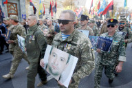 77th anniversary of the founding of the Ukrainian Insurgent Army, Kiev - 14 Oct 2019