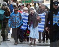 PEOPLE - London: Vivienne Westwood protestiert gegen BP 
