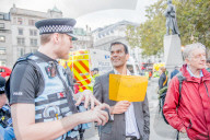 Extinction Rebellion Protest, London, UK - 17 Oct 2019