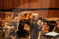 The London Philharmonic Orchestra and violinist James Ehnes and conducted by Edward Gardner.