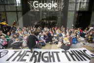 Extinction Rebellion demo Google