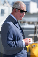 Prince Charles visits HMS Enterprise at Harumi Pier, Tokyo, Japan - 23 Oct 2019