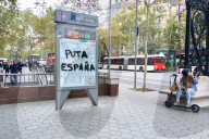 NEWS - Barcelona voll mit Symbolen der katalonischen Unabhängigkeitsbewegung