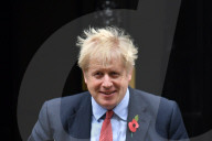 NEWS - Brexit: Premier Johnson vor Downing Street No 10 mit der Election Bill
