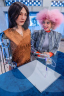 Ai-da Robot photocall, Tate Modern, London, UK - 24 Oct 2019