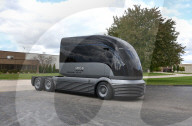 FEATURE - Neue selbstfahrende LKW-Studie von Hyundai sieht wie ein Schnellzug aus