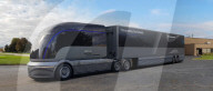 FEATURE - Neue selbstfahrende LKW-Studie von Hyundai sieht wie ein Schnellzug aus