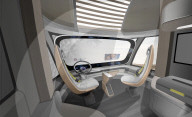 FEATURE - Neue selbstfahrende LKW-Studie von Hyundai sieht wie ein Schnellzug aus