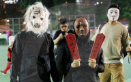 NEWS - Hongkong: Gespannte Ruhe zu Halloween