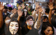 NEWS - Hongkong: Gespannte Ruhe zu Halloween