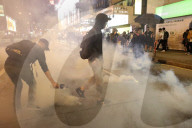 NEWS - Hongkong: Gespannte Ruhe zu Halloween
