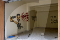 NEWS - Libanon: Protest-Graffitis in Beirut