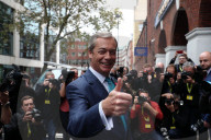 NEWS -  Brexit-Parteichef Nigel Farage startet in Westminster den Wahlkampf seiner Partei