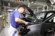 NEWS - Angela Merkel beim Produktionsstart des neuen Elektro-Volkswagen ID.3 im Werk in Zwickau