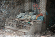 NEWS - Ukraine: Obdachlose in Kiew
