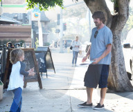 PREMIUM EXCLUSIVE Christian Bale is the star in Brentwood