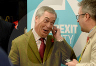 NEWS - Nigel Farage im Wahlkampf in Grossbritannien