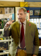NEWS - Nigel Farage im Wahlkampf in Grossbritannien