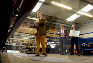 NEWS - Nigel Farage im Wahlkampf in Grossbritannien