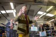 NEWS - Nigel Farage im Wahlkampf in Grossbritannien