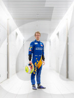 Oliver Turvey, F1 Test and Development Driver at McLaren. Oliver is pictured at the McLaren Technology Centre in Woking.