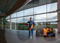 Oliver Turvey, F1 Test and Development Driver at McLaren. Oliver is pictured at the McLaren Technology Centre in Woking.
