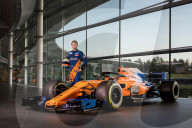 Oliver Turvey, F1 Test and Development Driver at McLaren. Oliver is pictured at the McLaren Technology Centre in Woking.