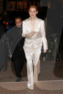 Emily Beecham arriving at the screening of Little Joe in Paris