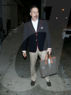 David Furnish Dines At Craig's With Hubby Elton John Out On The Road