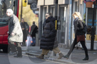 Excl - Keira Knightley Shopping London