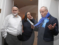 Mike Freer campaigning in Golders Green