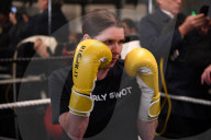 Jo Swinson at Total Boxer in Crouch End