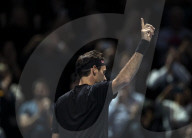 SPORT - Tennis: Federer siegt gegen Djokovic an den ATP-Finals