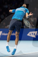 SPORT - Tennis: Federer siegt gegen Djokovic an den ATP-Finals