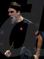 SPORT - Tennis: Federer siegt gegen Djokovic an den ATP-Finals