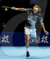 SPORT - Tennis: Roger Federer scheidet gegen Tsitispas an den ATP Finals aus