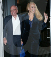 Rupert Murdoch Looks Vibrant After Recent Health Scare During Dinner Outing With Wife Jerry Hall